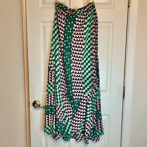 Jenn Clothing Print Maxi Skirt